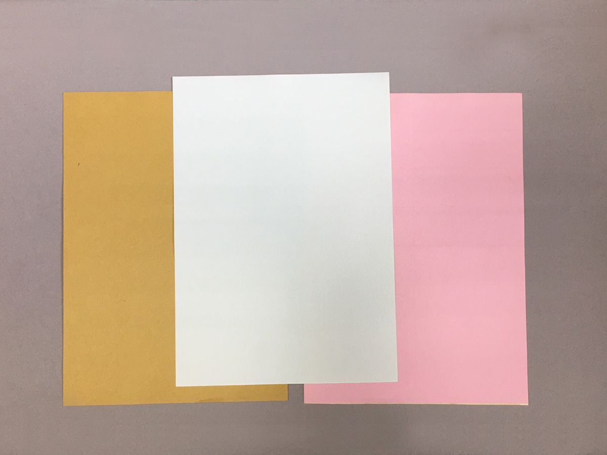 A4標籤貼紙粉紅、淺黃、淺藍、透明、牛皮紙色、反銀龍A4標籤貼紙.
